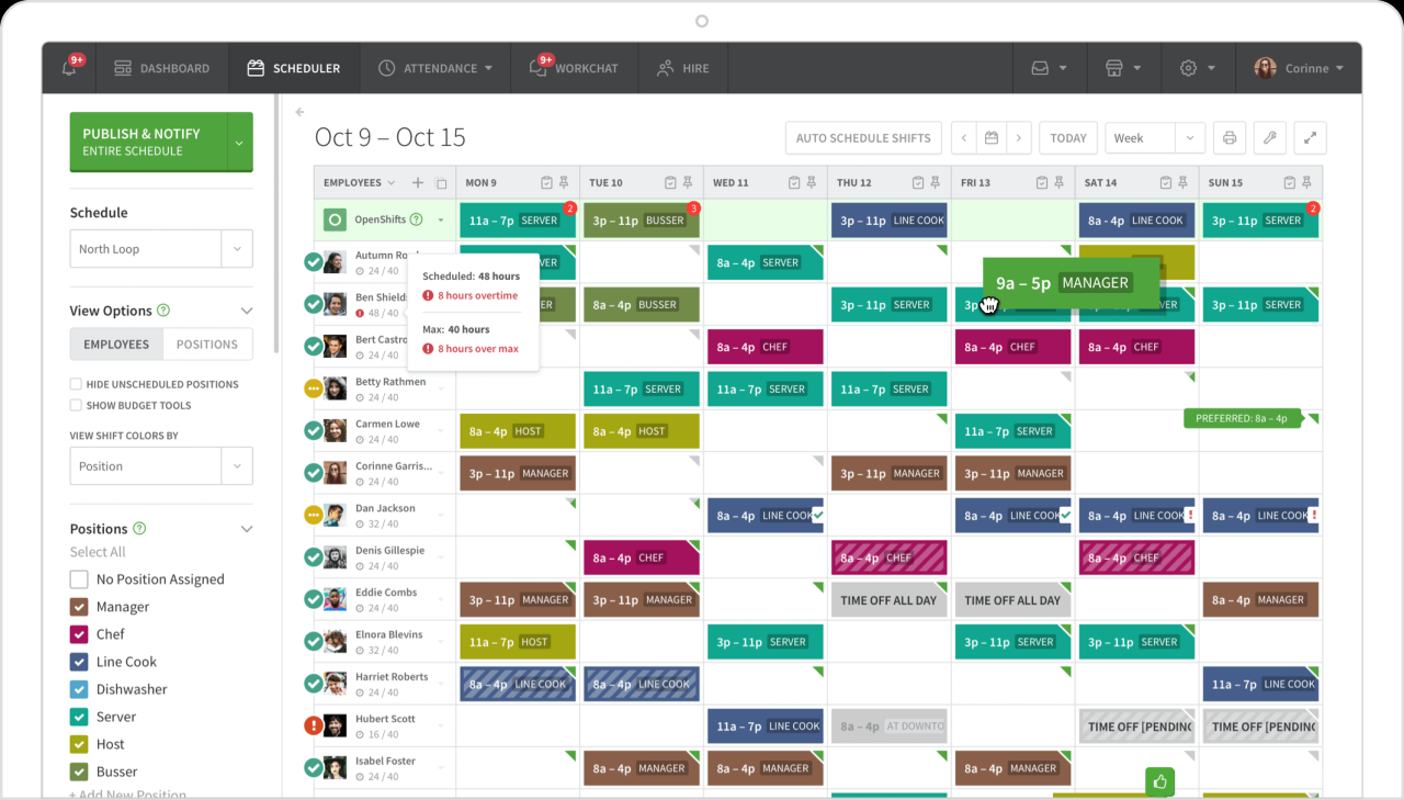 Free Work Schedule Software You Can Download for Your Desktop - free ...