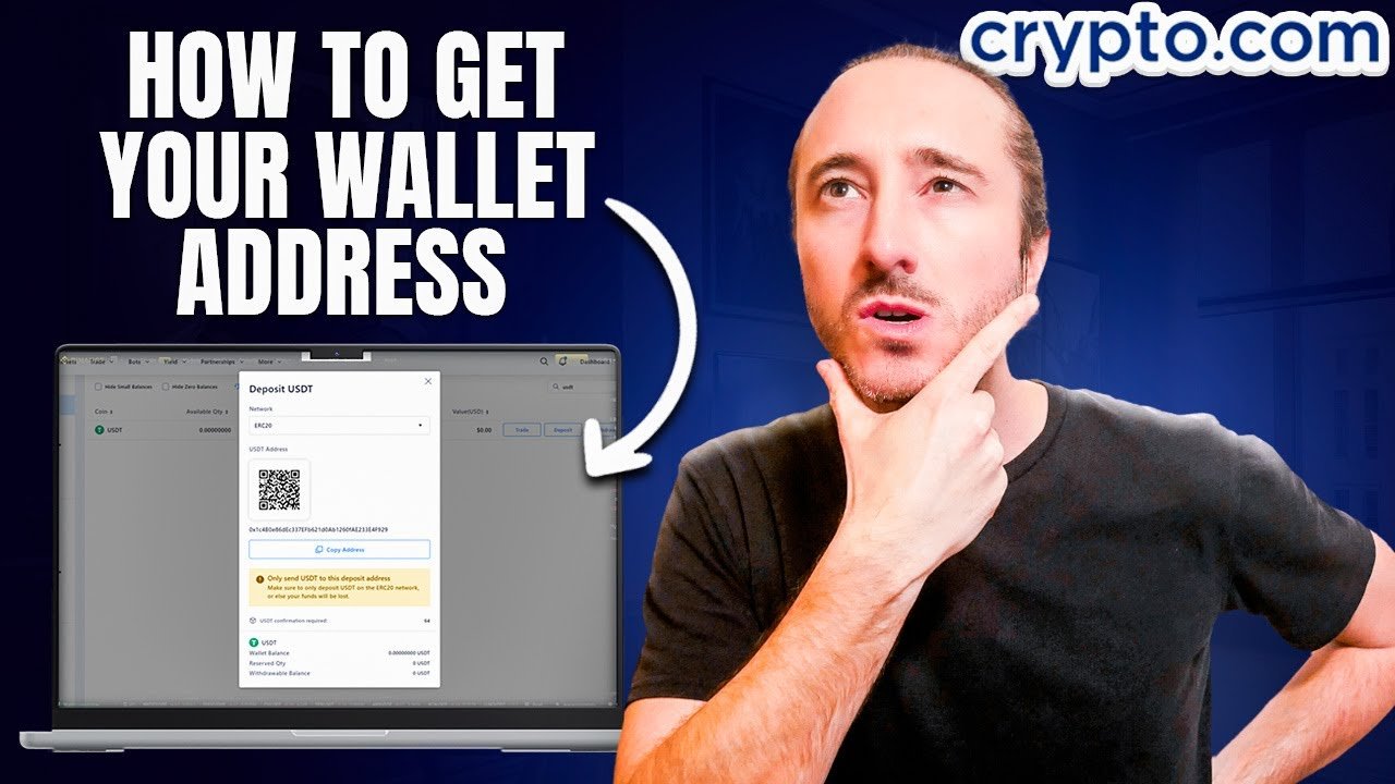 HOW TO FIND YOUR CRYPTO.COM WALLET ADDRESS (Step By Step 2025) - YouTube